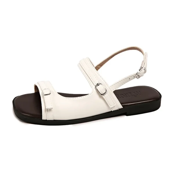 Women's Open Instep Buckle Sandals