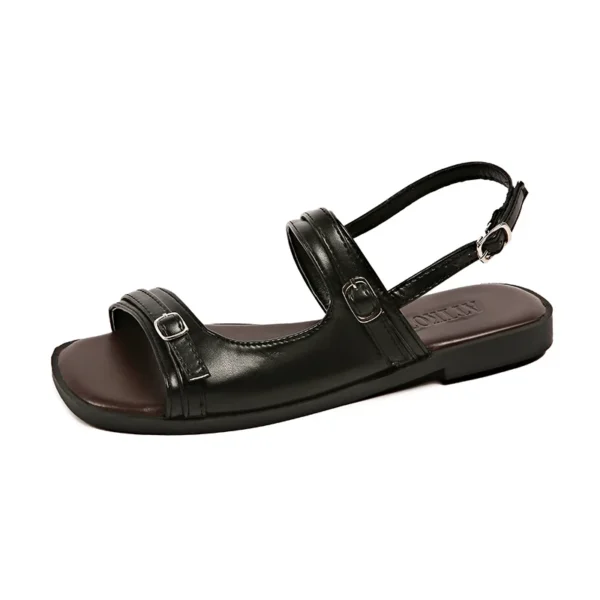 Women's Open Instep Buckle Sandals