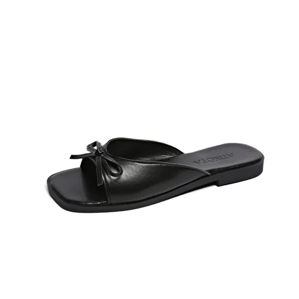 Women's Square Toe Wedge Sandals