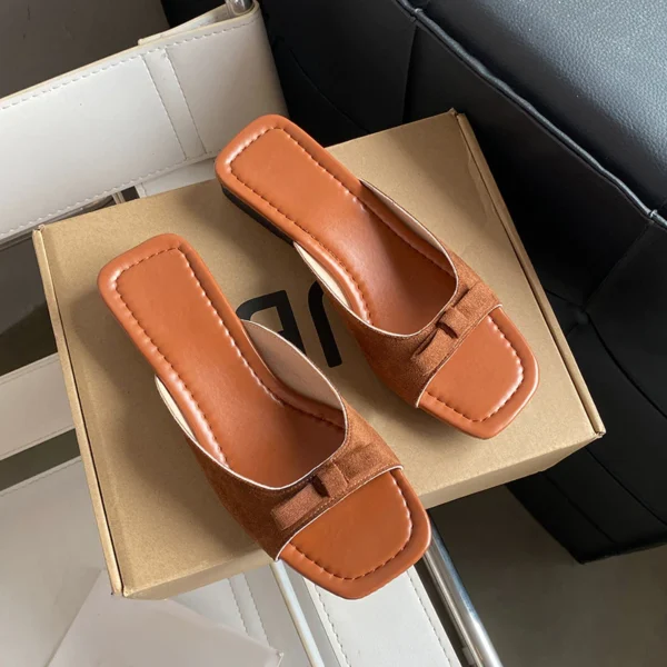 Women's Bow Tie Wedge Sandals