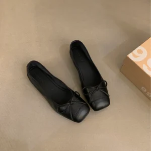 sg-11134201-7rdvp-lxdmr4mflqw0ef.webp Women's Square Toe Bow Flats