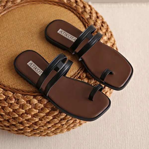 sg-11134201-7repf-m8bxxc36k51t2b.webp Women's Toe Ring Slide Sandals