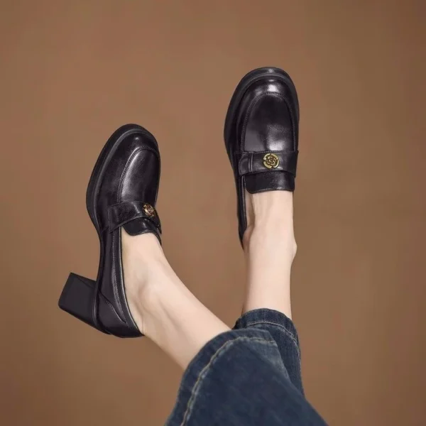 Women's Leather High Heels