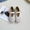 sg-11134201-81zva-mn3w70oztclkcf.webp Women's Woven Hollow Flats