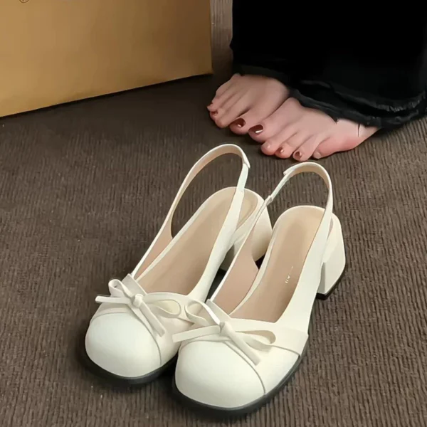Women's Bow Knot Slingback Sandals
