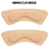 2 Pcs Sponge Heel Cushion Insoles
